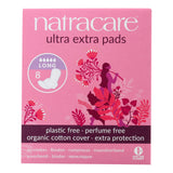 Natracare  Ultra Extra Pads W/wings - Long - 8 Count