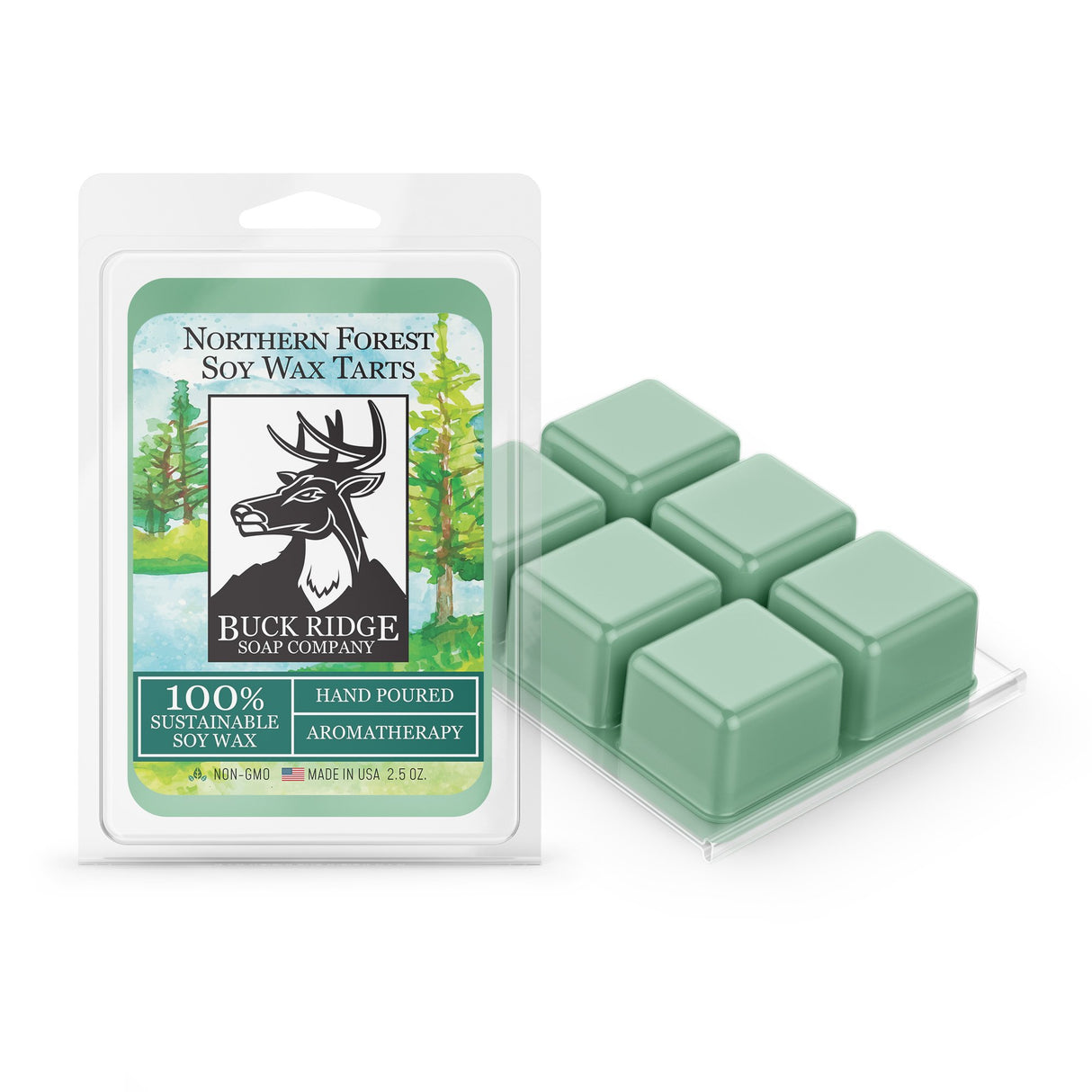 Pine Forest Scented Wax Melt Tarts