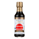 San - J Tamari Soy Sauce - Reduced Sodium - Case Of 6 - 10 Fl Oz.