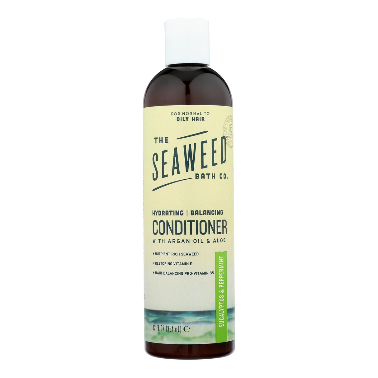 The Seaweed Bath Co Conditioner - Balancing - Eucalyptus - Pepper - 12 Fl Oz