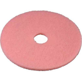 3M Eraser 20" Burnishing Pad, Pink, 5 Per Case