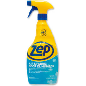 Zep® Commercial Air and Fabric Odor Eliminator, Fresh, 32 oz Spray Bottle, 12/Carton - ZUAIR32