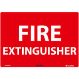 Global Industrial™ Fire Extinguisher 10x14 Aluminum