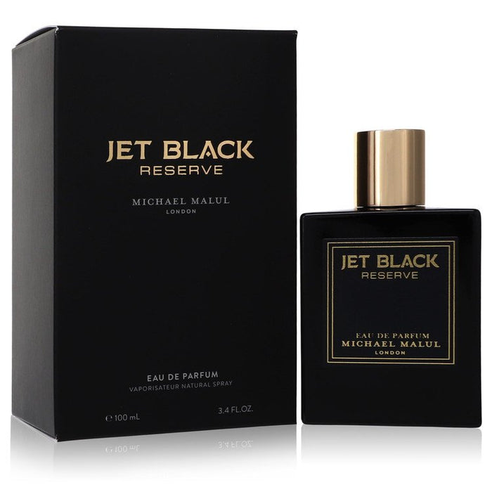 Jet Black Reserve by Michael Malul Eau De Parfum Spray 3.4 oz for Men