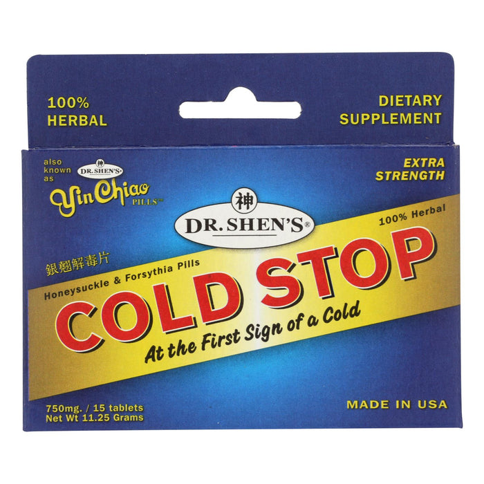 Dr. Shen's Coldstop Tablets  - 1 Each - 15 Tab