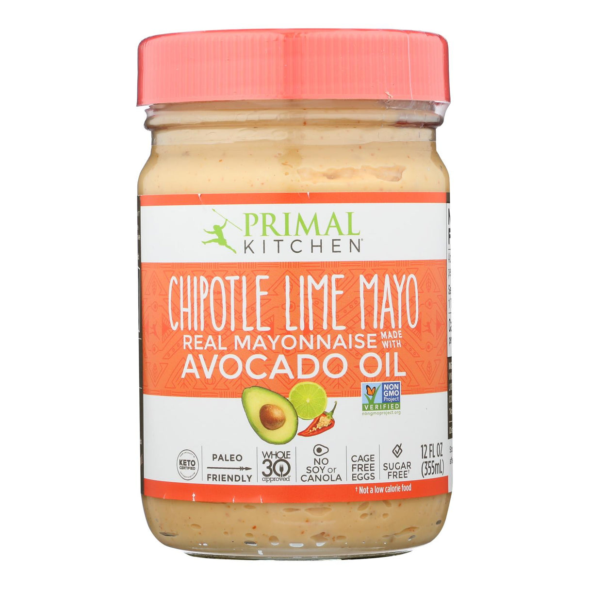 Primal Kitchen Chipotle Lime Mayo - Avocado Oil - Case Of 6 - 12 Oz.