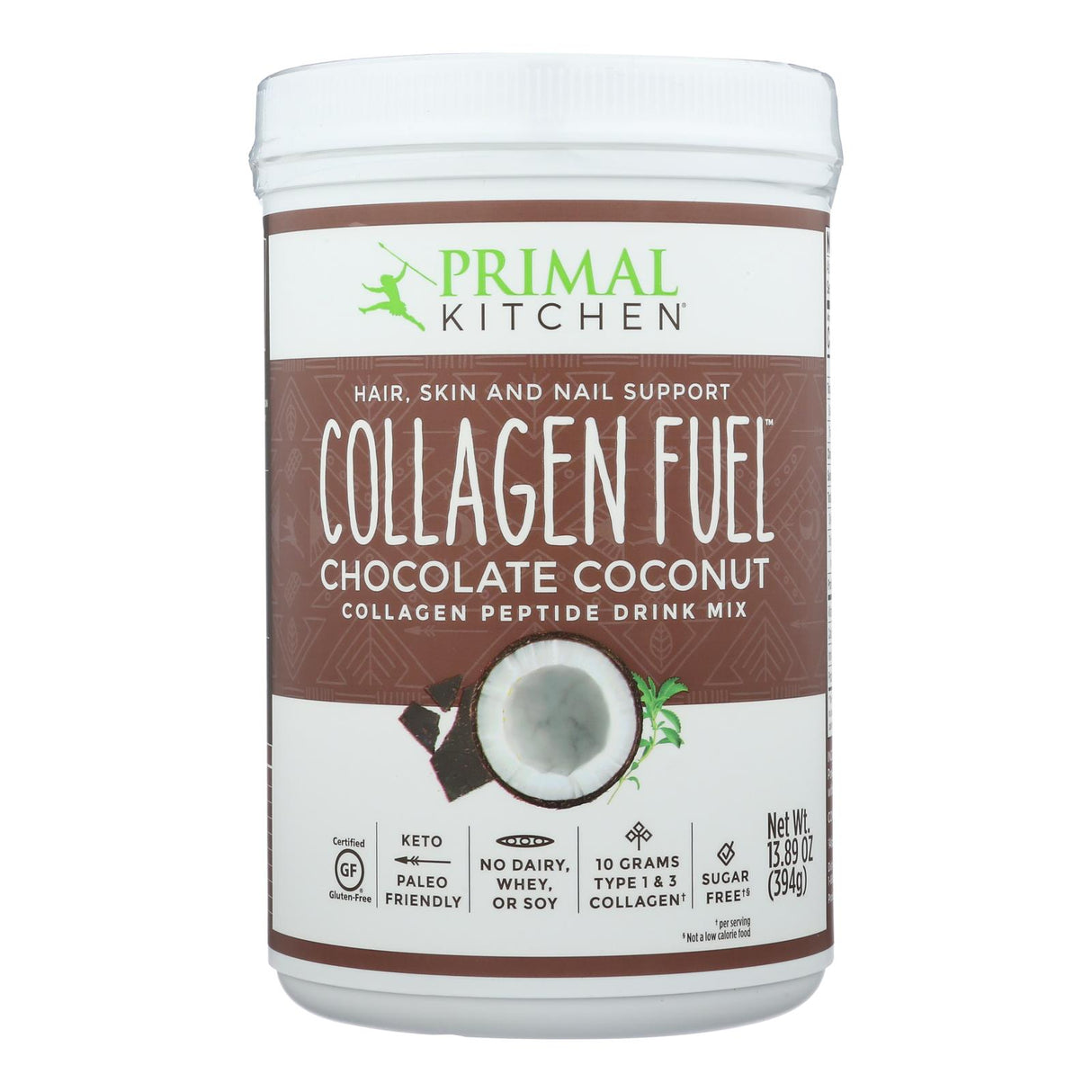 Primal Kitchen Collagen Fuel Chocolate Coconut Drink Mix - 1 Each - 13.9 Oz