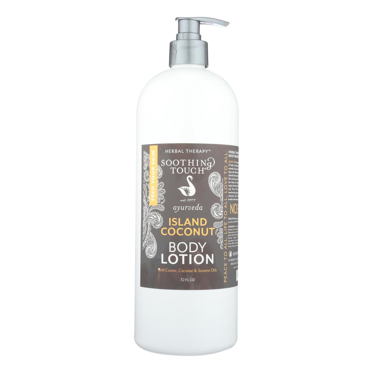 Soothing Touch - Island Coconut Body Lotion - 32 Fz