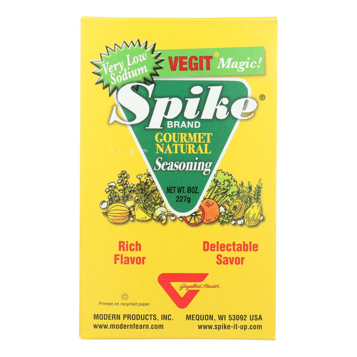 Modern Products Spike Gourmet Natural Seasoning - Vegit - Box - 8 Oz
