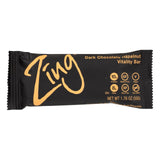 Zing Bars - Nutrition Bar - Dark Chocolate Hazelnut - 1.76 Oz Bars - Case Of 12