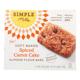 Simple Mills - Bar Sft Baked Spce Cartcake - Case Of 6 - 5.99 Oz