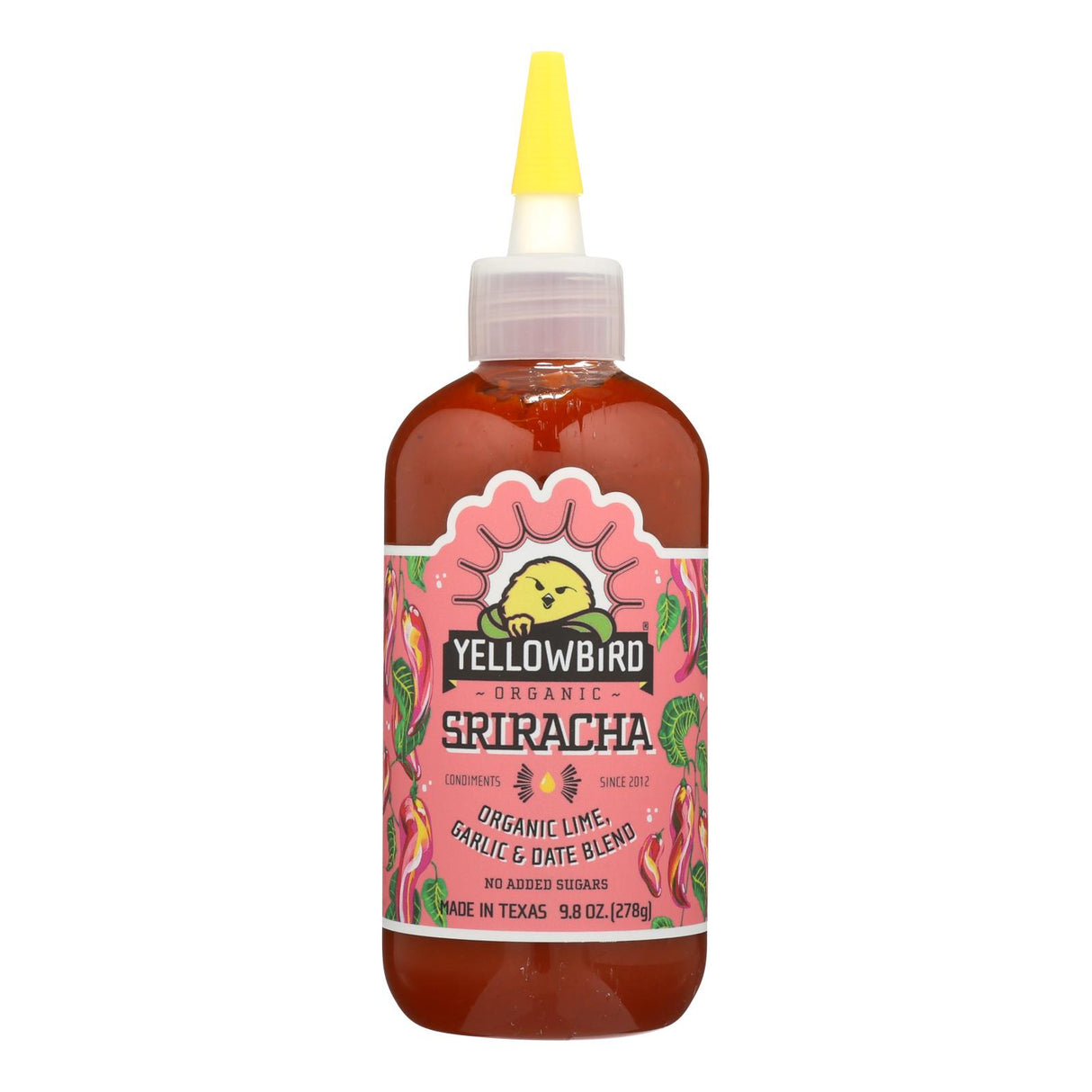 Yellowbird - Condiment Sriracha - Case Of 6 - 9.8 Oz
