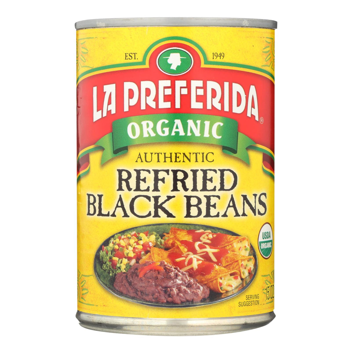 La Preferida Beans - Organic Beans - Case Of 12 - 15 Oz.