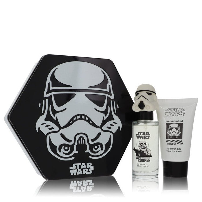 Star Wars Stormtrooper 3D by Disney Gift Set -- 1.7 oz Eau De Toilette Spray + 2.5 oz Shower Gel for Men