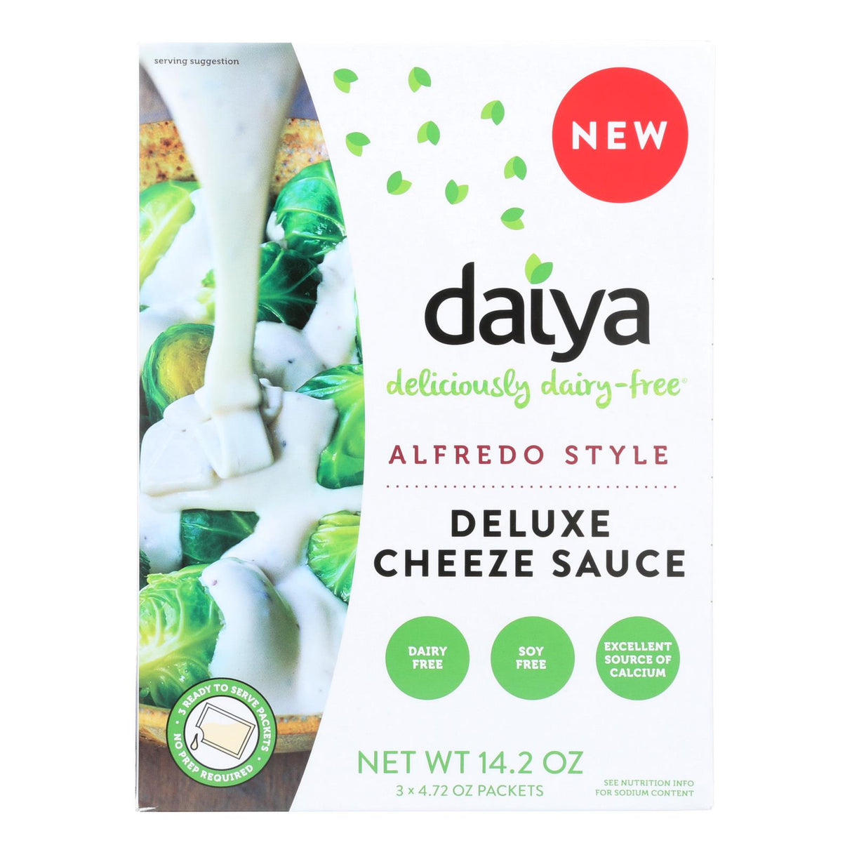 Daiya Foods - Dairy Free Cheeze Sauce - Alfredo Style - Cs Of 8 - 14.2 Oz.