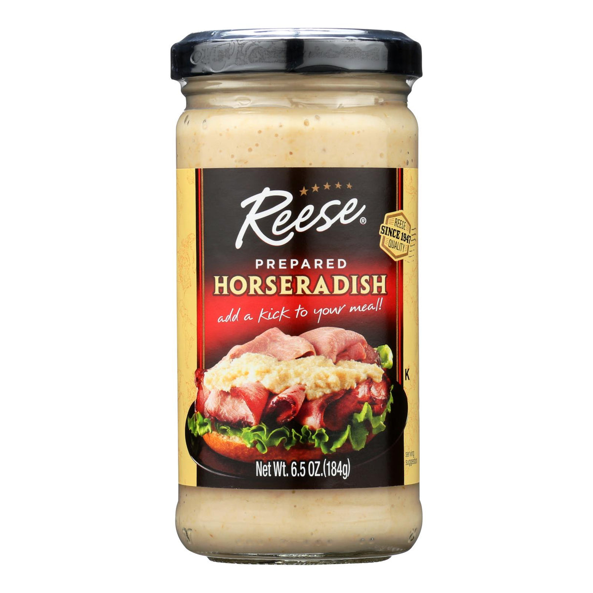 Reese Horseradish - Prepared - Case Of 12 - 6.5 Oz
