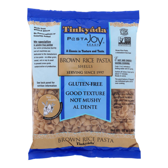 Tinkyada Brown Rice Pasta - Shells - Case Of 12 - 16 Oz