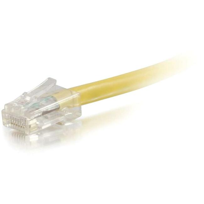 C2G-9ft Cat6 Non-Booted Unshielded (UTP) Network Patch Cable - Yellow
