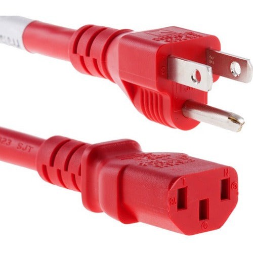Unirise Usa, Llc 10ft Power Cord 5/15p - C13 10amp Red