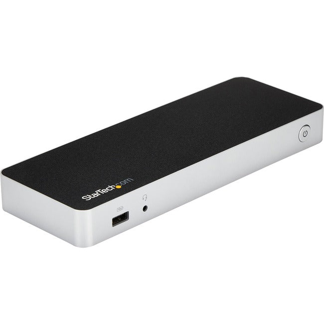 StarTech.com Dual Monitor USB-C Dock - Windows - 60W PD - 5x USB 3 - Dual HDMI /DVI - No Display Driver Setup - HDMI to DVI Adapters