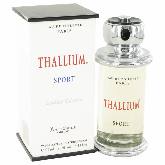 Thallium Sport by Parfums Jacques Evard Eau De Toilette Spray (Limited Edition) 3.4 oz for Men