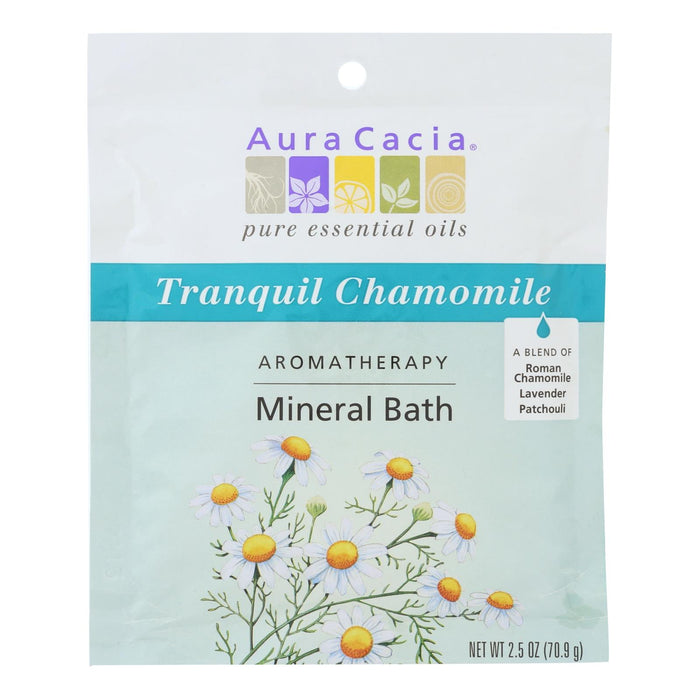 Aura Cacia - Aromatherapy Mineral Bath Tranquility - 2.5 Oz - Case Of 6