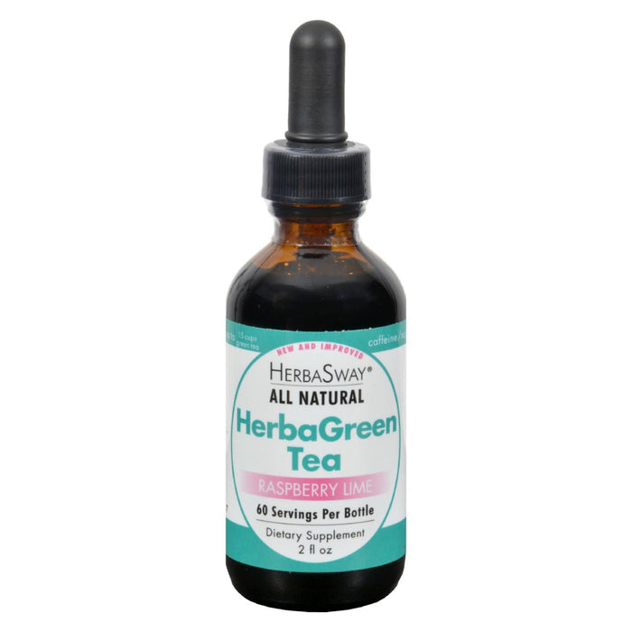 Herbasway Laboratories Herbagreen Tea Raspberry Lime - 2 Fl Oz
