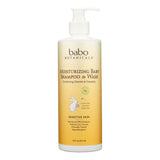 Babo Botanicals - Baby Shampoo And Wash - Moisturizing - Oatmilk - 16 Oz