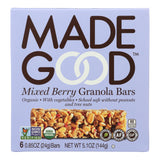 Made Good Granola Bar - Mixed Berry - Case Of 6 - 5 Oz.