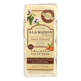 A La Maison - Bar Soap - Sweet Almond - 4/3.5 Oz
