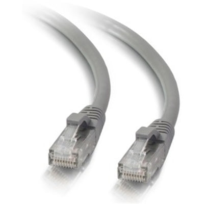 10ft CAT 5E 350Mhz SNAGLESS PATCH CABLE GREY