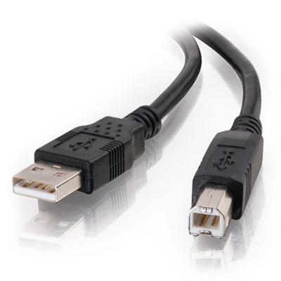 3m USB 2.0 A/B Cable - Black (9.8ft) Connect your USB device to the USB port on your USB hub, PC or Mac