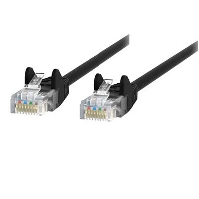 CAT6 SNAGLESS PATCH CABLE * RJ45M/RJ45M; 14' (BLACK)