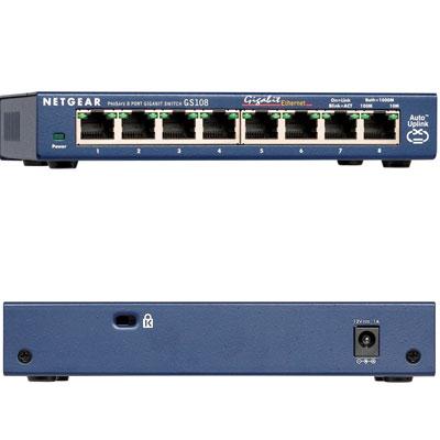 ProSafe 8 Port Gig Dsktop Swch