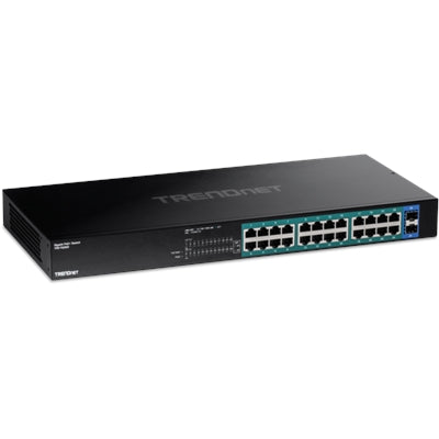 26 Port Gigabit PoE+ Switch