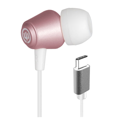 Ravian USB C Earbud  Rose Gold