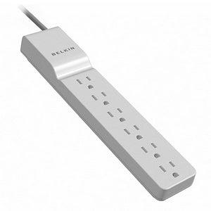 Belkin® Home/Office Series Surge Protector With 6 Outlets, 2.5' Cord