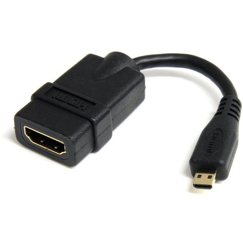 StarTech.com 5in High Speed HDMI® Adapter Cable - HDMI to HDMI Micro - F/M