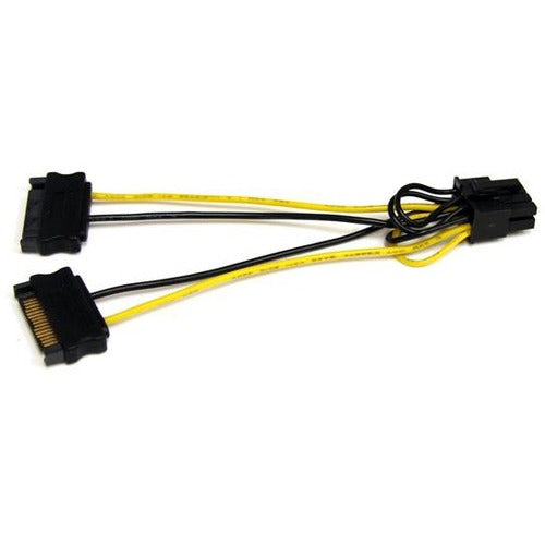 StarTech.com 6in SATA Power to 8 Pin PCI Express Video Card Power Cable Adapter