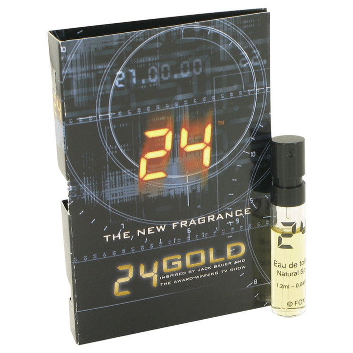 24 Gold The Fragrance by ScentStory Vial (sample) .06 oz for Men