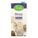 Pacific Natural Foods Hemp Original - Unsweetened - Case Of 12 - 32 Fl Oz.