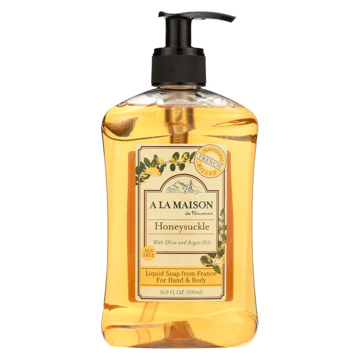 A La Maison - French Liquid Soap - Honeysuckle - 16.9 Oz