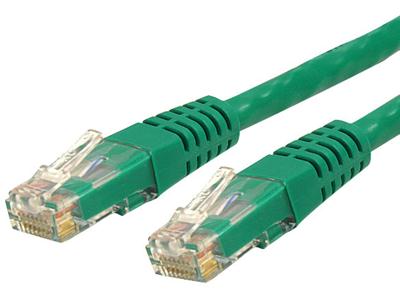 Startech 15ft Green Cat6 Ethernet Cable Delivers Multi Gigabit 1/2.5/5gbps & 10gbps Up To