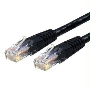 Startech 1ft Black Cat6 Ethernet Cable Delivers Multi Gigabit 1/2.5/5gbps & 10gbps Up To