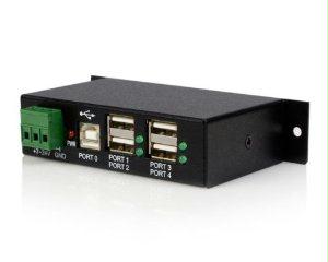 Startech Add Four Rugged External Usb 2.0 Ports From A Single Usb Connection - Usb 2.0 Hu