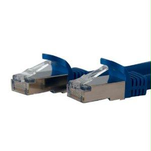 Startech 1 Ft Cat6a Ethernet Cable - Stp Blue