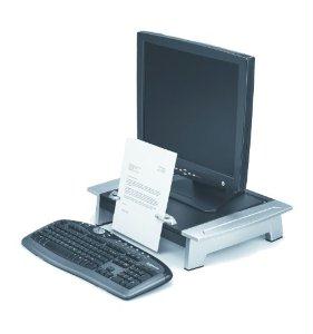 Fellowes, Inc. Adjustable Feet Optimize Monitor Height Position (total Height - 4in To 6 1/2in)