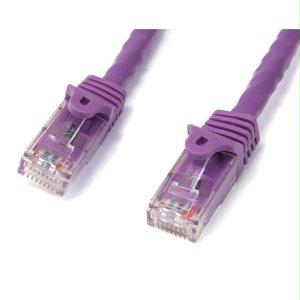 Startech 10ft Purple Cat6 Ethernet Cable Delivers Multi Gigabit 1/2.5/5gbps & 10gbps Up T