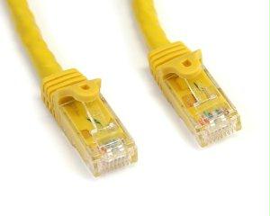 Startech 15ft Yellow Cat6 Ethernet Cable Delivers Multi Gigabit 1/2.5/5gbps & 10gbps Up T