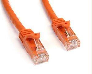 Startech 25ft Orange Cat6 Ethernet Cable Delivers Multi Gigabit 1/2.5/5gbps & 10gbps Up T